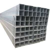 Welded Rectangular Square Steel Pipe  Tube Hollow Section Hot Dipped Galvanized